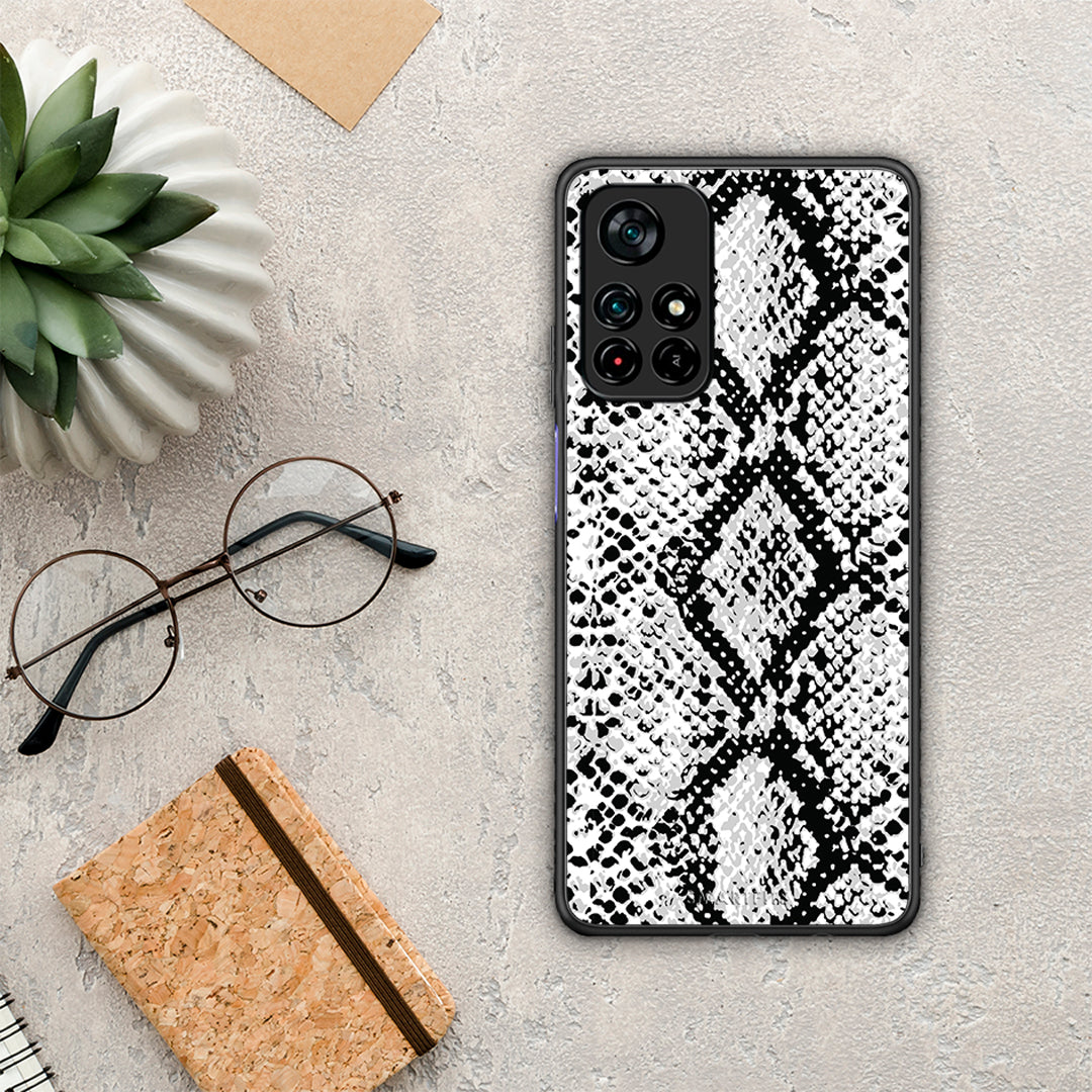 Animal White Snake - Xiaomi Poco M4 Pro 5G θήκη