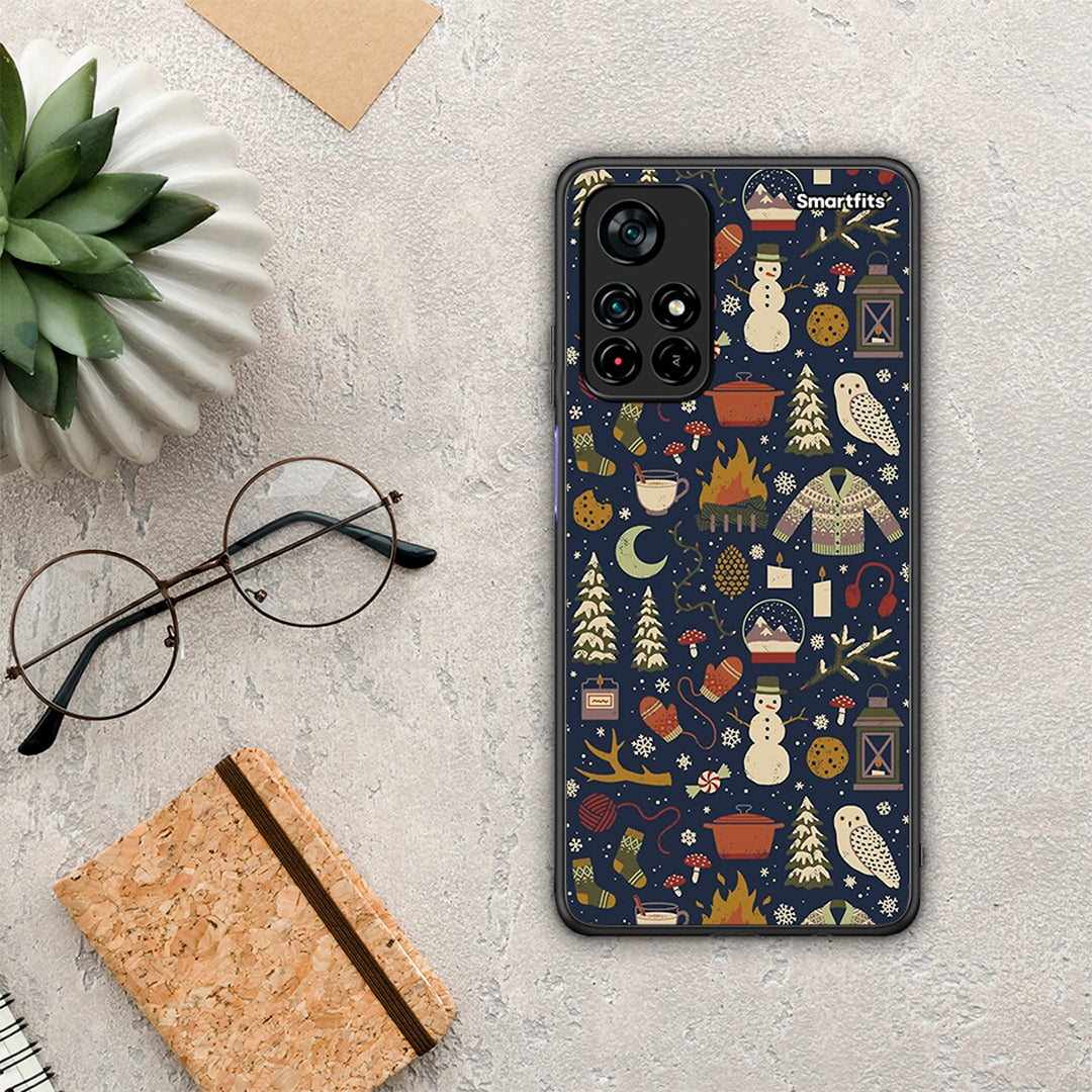 Christmas Elements - Xiaomi Poco M4 Pro 5G θήκη