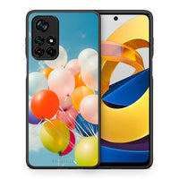 Thumbnail for Θήκη Xiaomi Poco M4 Pro 5G Colorful Balloons από τη Smartfits με σχέδιο στο πίσω μέρος και μαύρο περίβλημα | Xiaomi Poco M4 Pro 5G Colorful Balloons case with colorful back and black bezels