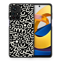 Thumbnail for Θήκη Xiaomi Poco M4 Pro 5G Doodle Art από τη Smartfits με σχέδιο στο πίσω μέρος και μαύρο περίβλημα | Xiaomi Poco M4 Pro 5G Doodle Art case with colorful back and black bezels