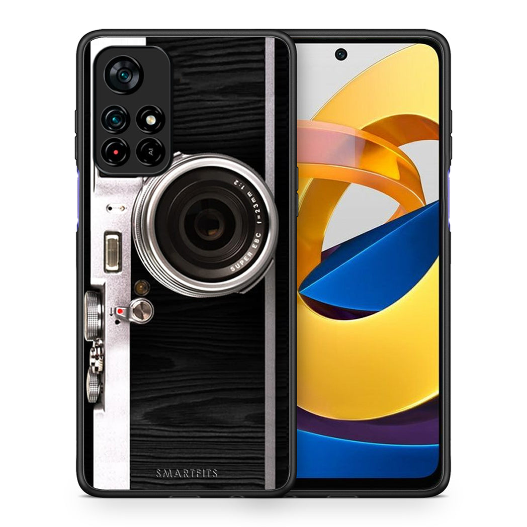 Θήκη Xiaomi Poco M4 Pro 5G Emily In Paris από τη Smartfits με σχέδιο στο πίσω μέρος και μαύρο περίβλημα | Xiaomi Poco M4 Pro 5G Emily In Paris case with colorful back and black bezels