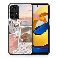 Thumbnail for Θήκη Αγίου Βαλεντίνου Xiaomi Poco M4 Pro 5G Golden Hour από τη Smartfits με σχέδιο στο πίσω μέρος και μαύρο περίβλημα | Xiaomi Poco M4 Pro 5G Golden Hour case with colorful back and black bezels