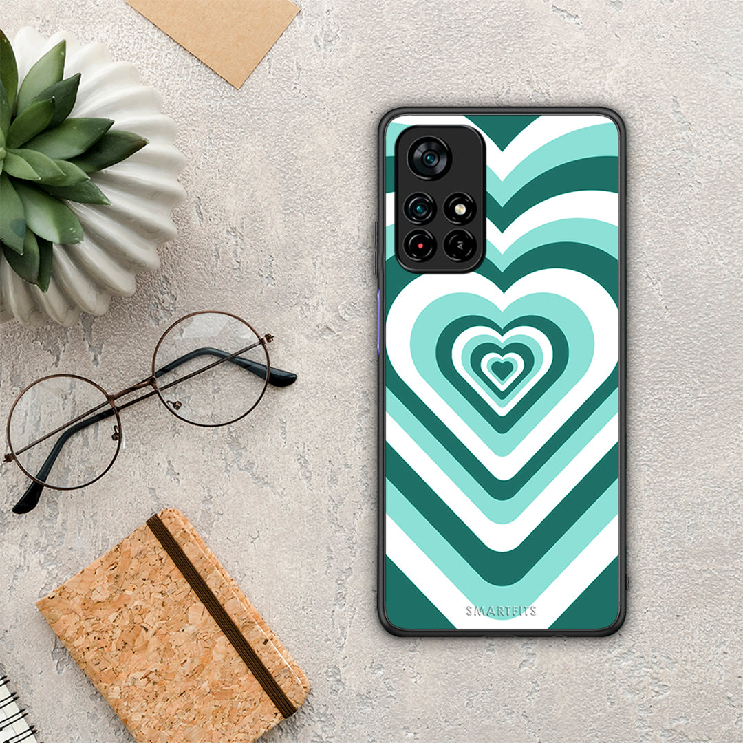 Green Hearts - Xiaomi Poco M4 Pro 5G / Xiaomi Redmi Note 11S 5G θήκη