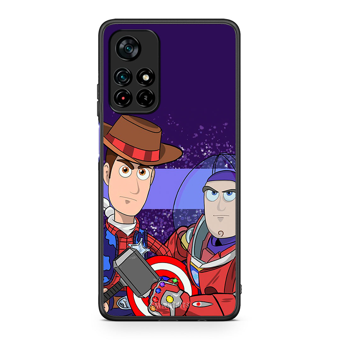 Xiaomi Poco M4 Pro 5G Infinity Story θήκη από τη Smartfits με σχέδιο στο πίσω μέρος και μαύρο περίβλημα | Smartphone case with colorful back and black bezels by Smartfits