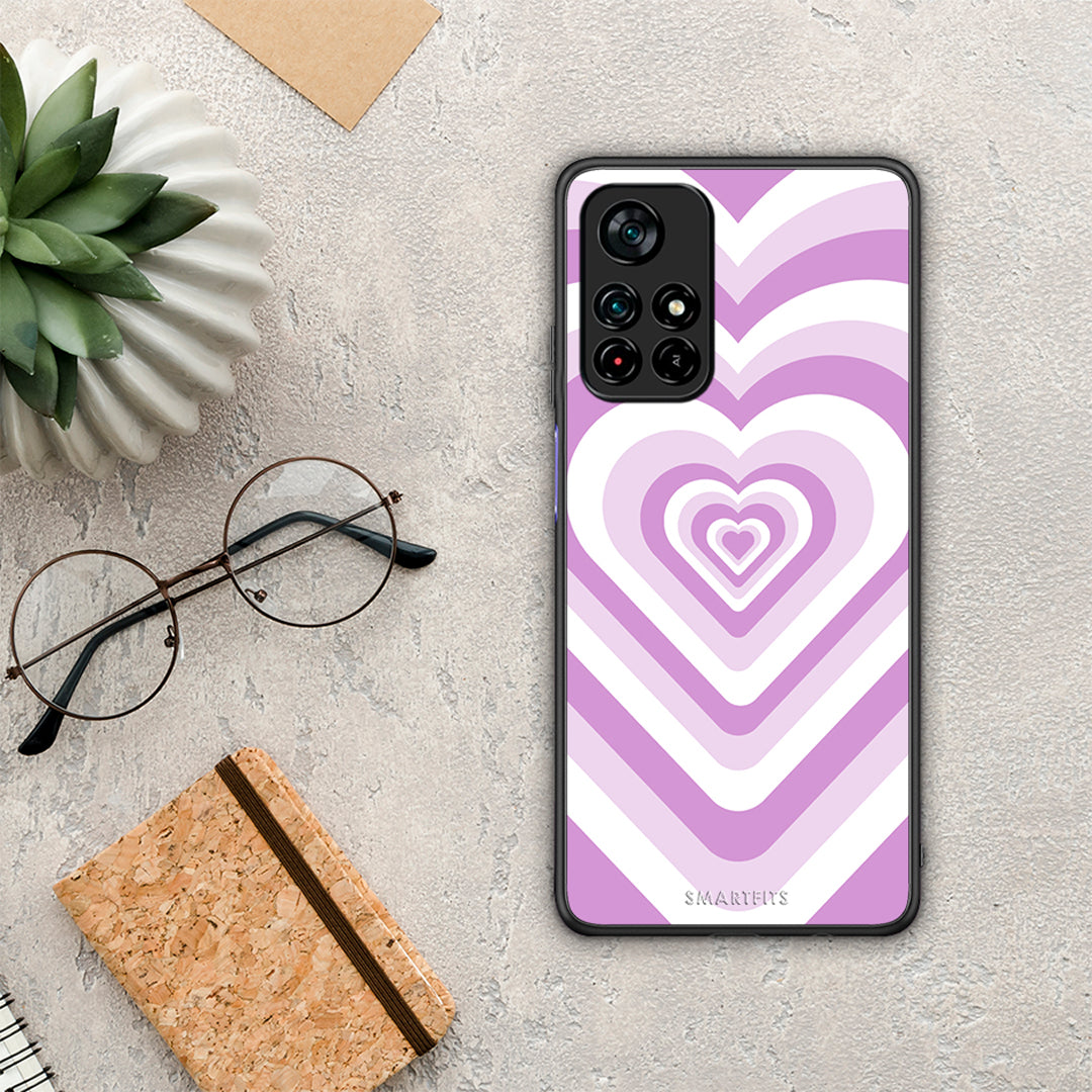Lilac Hearts - Xiaomi Poco M4 Pro 5G θήκη