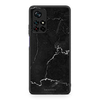 Thumbnail for Xiaomi Poco M4 Pro 5G Marble Black θήκη από τη Smartfits με σχέδιο στο πίσω μέρος και μαύρο περίβλημα | Smartphone case with colorful back and black bezels by Smartfits