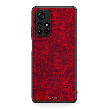 Xiaomi Poco M4 Pro 5G Paisley Cashmere θήκη από τη Smartfits με σχέδιο στο πίσω μέρος και μαύρο περίβλημα | Smartphone case with colorful back and black bezels by Smartfits