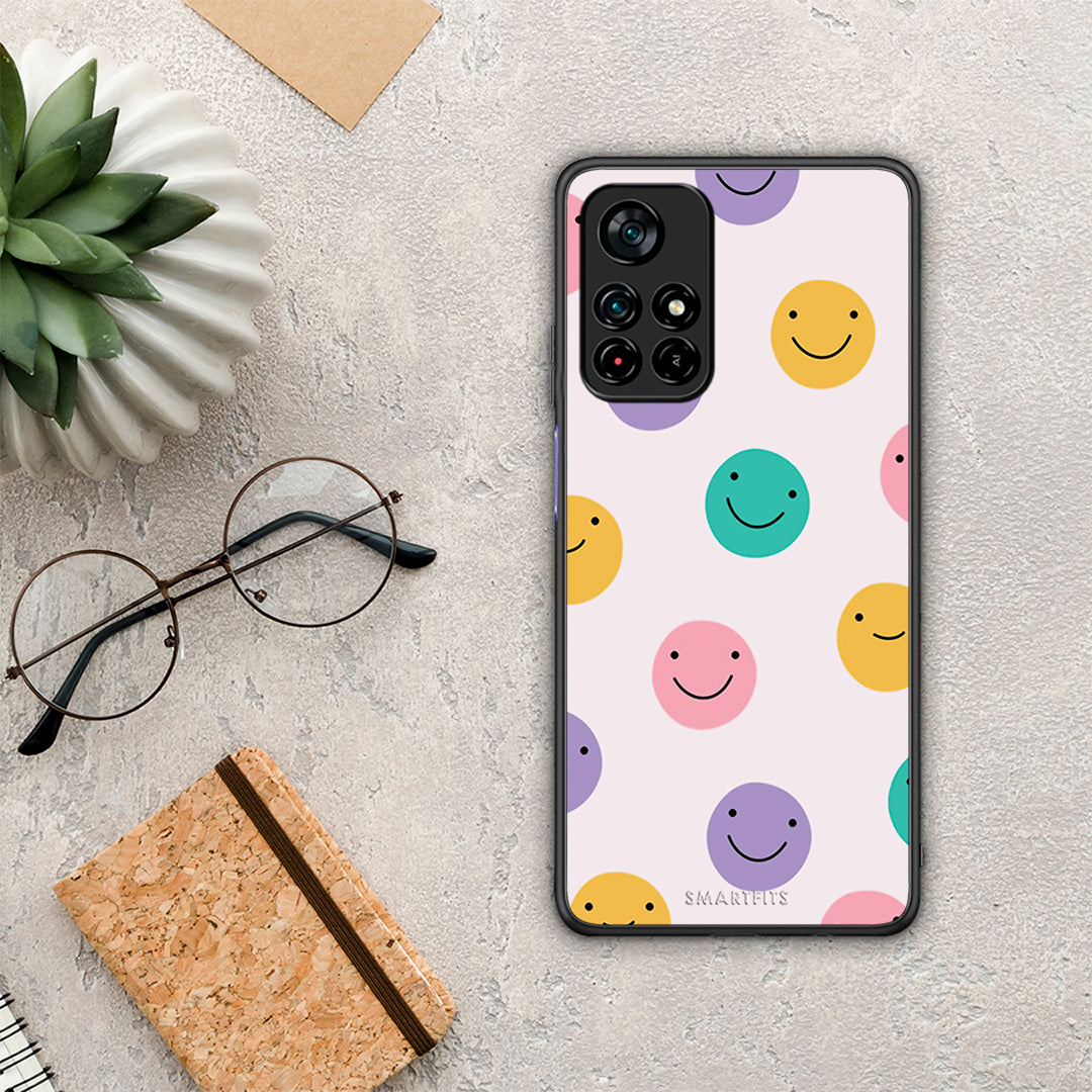 Smiley Faces - Xiaomi Poco M4 Pro 5G / Xiaomi Redmi Note 11S 5G θήκη