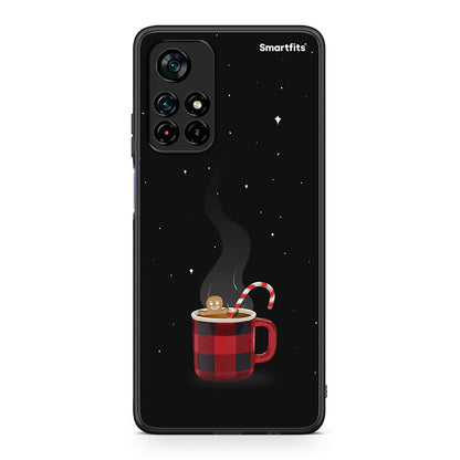 Xiaomi Poco M4 Pro 5G Xmas Bathing θήκη από τη Smartfits με σχέδιο στο πίσω μέρος και μαύρο περίβλημα | Smartphone case with colorful back and black bezels by Smartfits