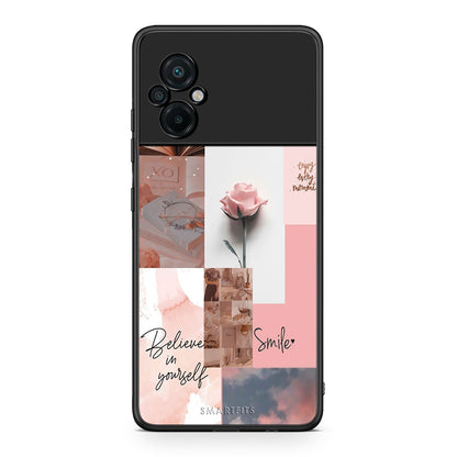 Xiaomi Poco M5 / Redmi Note 11E Aesthetic Collage θήκη από τη Smartfits με σχέδιο στο πίσω μέρος και μαύρο περίβλημα | Smartphone case with colorful back and black bezels by Smartfits