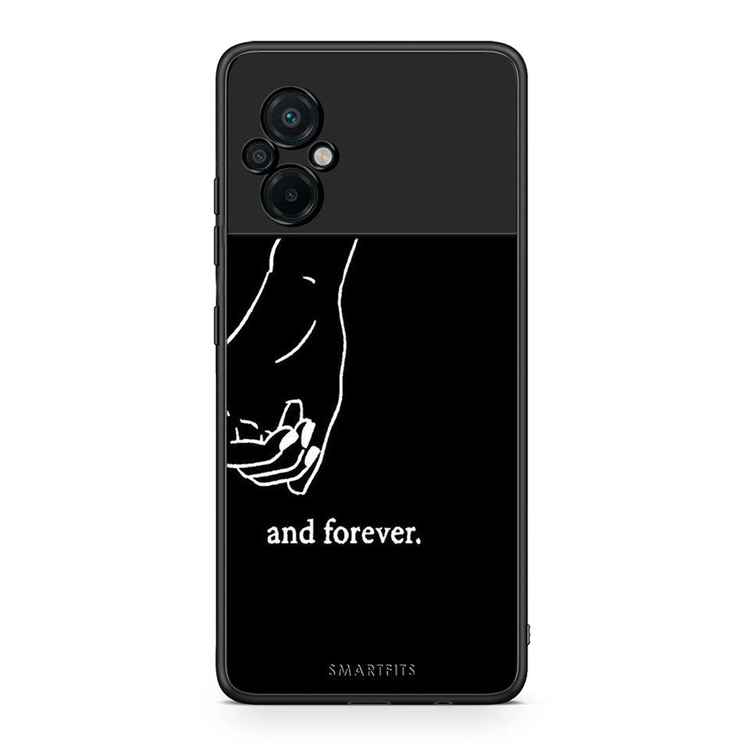 Xiaomi Poco M5 / Redmi Note 11E Always & Forever 1 Θήκη Αγίου Βαλεντίνου από τη Smartfits με σχέδιο στο πίσω μέρος και μαύρο περίβλημα | Smartphone case with colorful back and black bezels by Smartfits