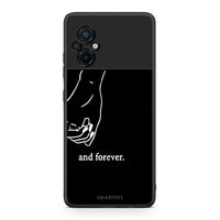 Thumbnail for Xiaomi Poco M5 / Redmi Note 11E Always & Forever 1 Θήκη Αγίου Βαλεντίνου από τη Smartfits με σχέδιο στο πίσω μέρος και μαύρο περίβλημα | Smartphone case with colorful back and black bezels by Smartfits