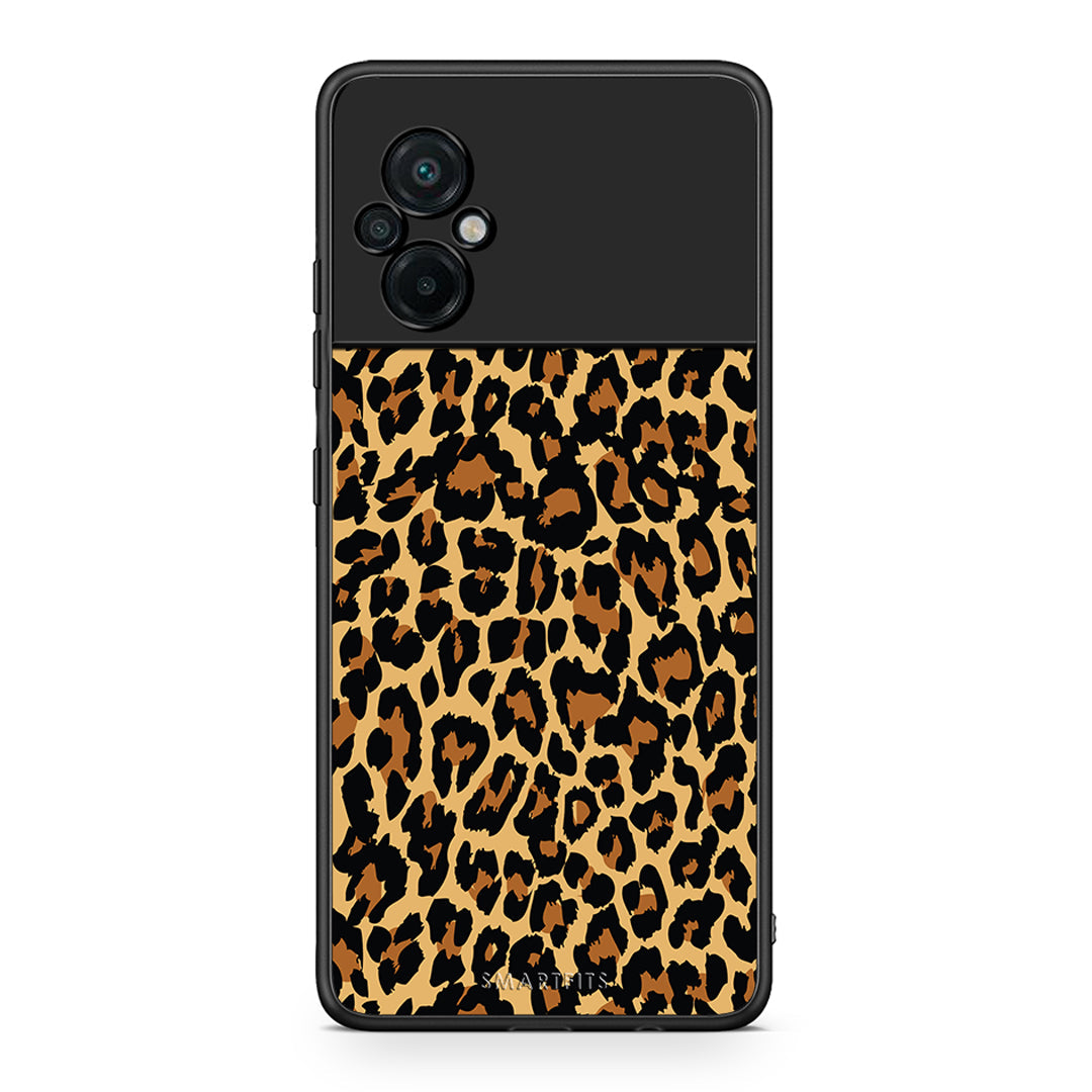 21 - Xiaomi Poco M5 / Redmi Note 11E Leopard Animal case, cover, bumper