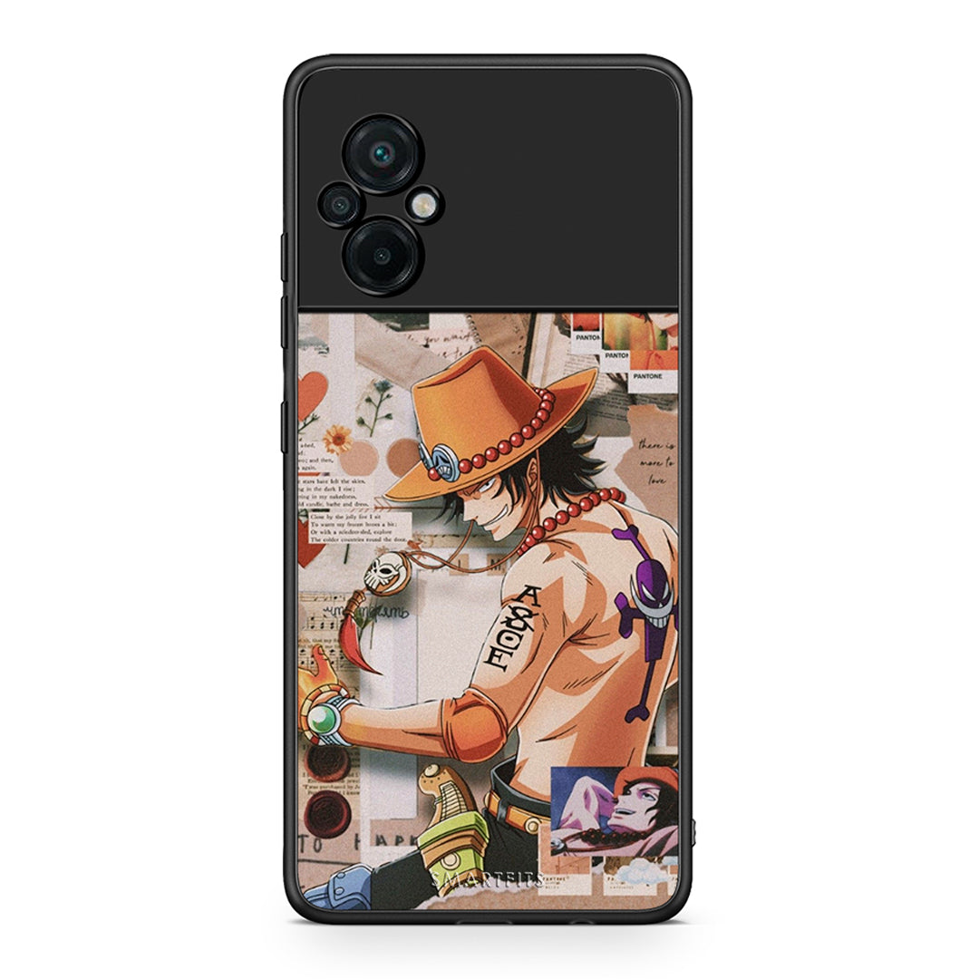 Xiaomi Poco M5 / Redmi Note 11E Anime Collage θήκη από τη Smartfits με σχέδιο στο πίσω μέρος και μαύρο περίβλημα | Smartphone case with colorful back and black bezels by Smartfits