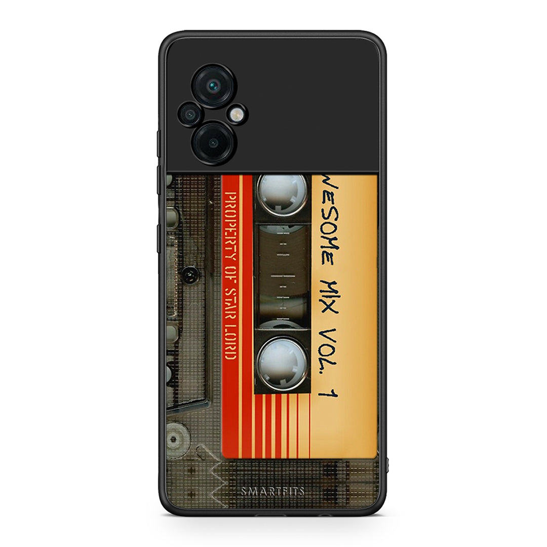 Xiaomi Poco M5 / Redmi Note 11E Awesome Mix θήκη από τη Smartfits με σχέδιο στο πίσω μέρος και μαύρο περίβλημα | Smartphone case with colorful back and black bezels by Smartfits