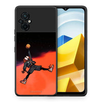 Thumbnail for Θήκη Xiaomi Poco M5 / Redmi Note 11E Basketball Hero από τη Smartfits με σχέδιο στο πίσω μέρος και μαύρο περίβλημα | Xiaomi Poco M5 / Redmi Note 11E Basketball Hero case with colorful back and black bezels