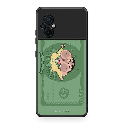 Xiaomi Poco M5 / Redmi Note 11E Big Money Θήκη Αγίου Βαλεντίνου από τη Smartfits με σχέδιο στο πίσω μέρος και μαύρο περίβλημα | Smartphone case with colorful back and black bezels by Smartfits