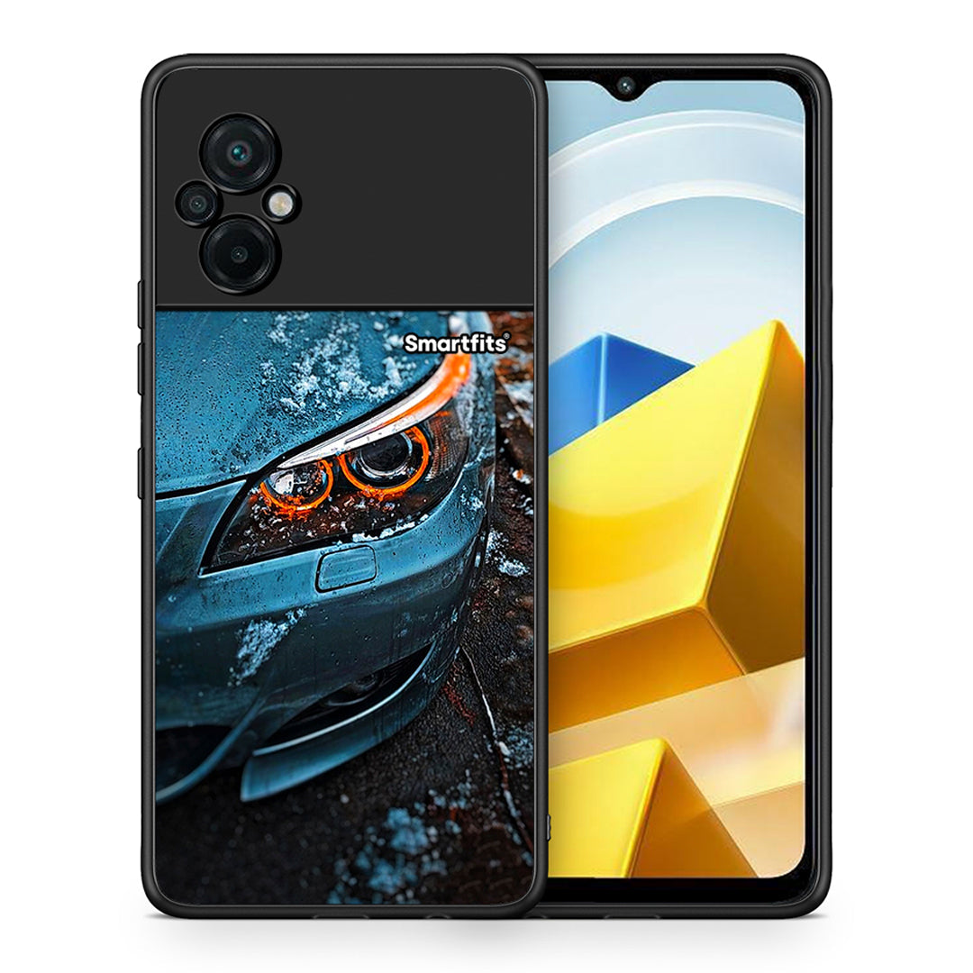 Θήκη Xiaomi Poco M5 / Redmi Note 11E Bmw E60 από τη Smartfits με σχέδιο στο πίσω μέρος και μαύρο περίβλημα | Xiaomi Poco M5 / Redmi Note 11E Bmw E60 case with colorful back and black bezels