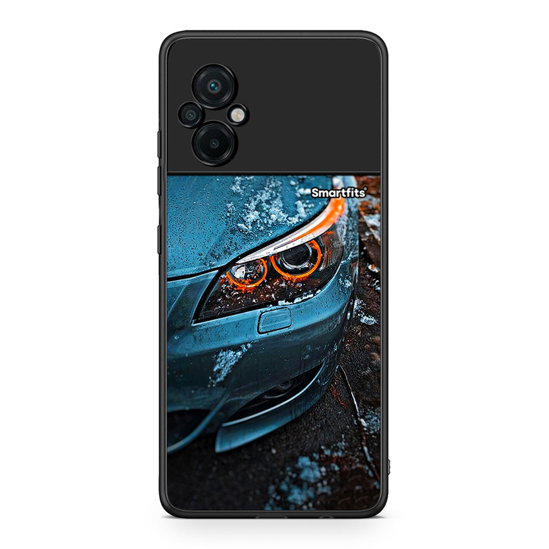 Xiaomi Poco M5 / Redmi Note 11E Bmw E60 θήκη από τη Smartfits με σχέδιο στο πίσω μέρος και μαύρο περίβλημα | Smartphone case with colorful back and black bezels by Smartfits