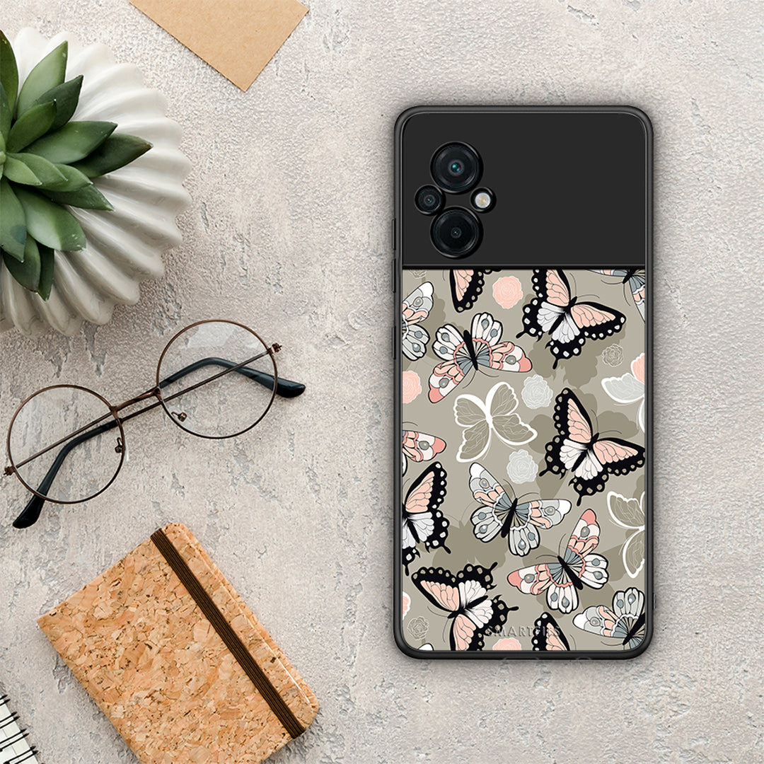 Boho Butterflies - Xiaomi Poco M5 θήκη