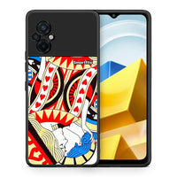 Thumbnail for Θήκη Xiaomi Poco M5 / Redmi Note 11E Card Love από τη Smartfits με σχέδιο στο πίσω μέρος και μαύρο περίβλημα | Xiaomi Poco M5 / Redmi Note 11E Card Love case with colorful back and black bezels