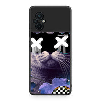 Thumbnail for Xiaomi Poco M5 / Redmi Note 11E Cat Collage θήκη από τη Smartfits με σχέδιο στο πίσω μέρος και μαύρο περίβλημα | Smartphone case with colorful back and black bezels by Smartfits