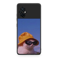 Thumbnail for Xiaomi Poco M5 / Redmi Note 11E Cat Diva θήκη από τη Smartfits με σχέδιο στο πίσω μέρος και μαύρο περίβλημα | Smartphone case with colorful back and black bezels by Smartfits
