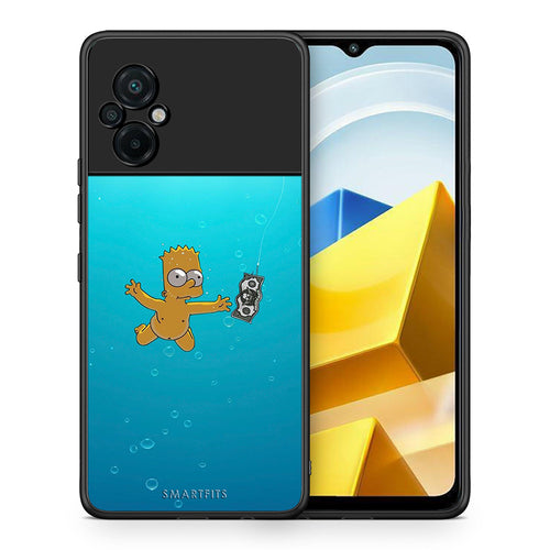 Θήκη Xiaomi Poco M5 / Redmi Note 11E Chasing Money από τη Smartfits με σχέδιο στο πίσω μέρος και μαύρο περίβλημα | Xiaomi Poco M5 / Redmi Note 11E Chasing Money case with colorful back and black bezels