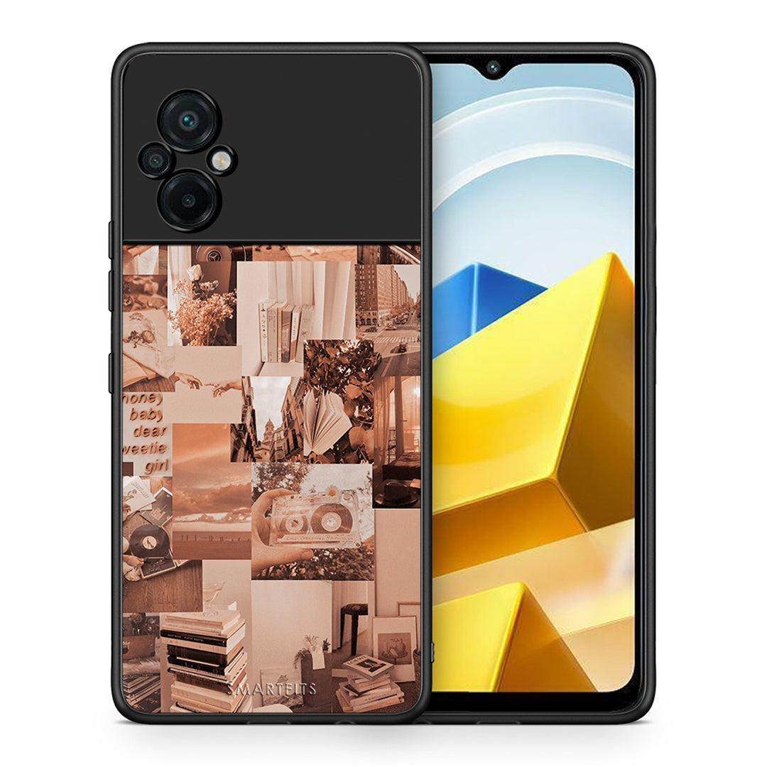 Θήκη Αγίου Βαλεντίνου Xiaomi Poco M5 / Redmi Note 11E Collage You Can από τη Smartfits με σχέδιο στο πίσω μέρος και μαύρο περίβλημα | Xiaomi Poco M5 / Redmi Note 11E Collage You Can case with colorful back and black bezels