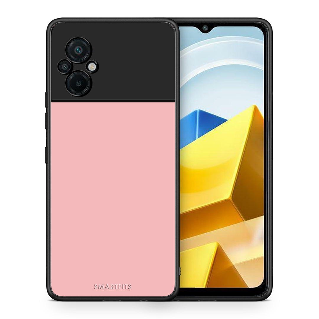 Θήκη Xiaomi Poco M5 / Redmi Note 11E Nude Color από τη Smartfits με σχέδιο στο πίσω μέρος και μαύρο περίβλημα | Xiaomi Poco M5 / Redmi Note 11E Nude Color case with colorful back and black bezels