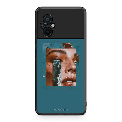 Xiaomi Poco M5 / Redmi Note 11E Cry An Ocean θήκη από τη Smartfits με σχέδιο στο πίσω μέρος και μαύρο περίβλημα | Smartphone case with colorful back and black bezels by Smartfits