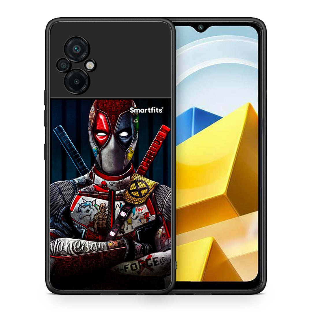 Θήκη Xiaomi Poco M5 / Redmi Note 11E Funny Guy από τη Smartfits με σχέδιο στο πίσω μέρος και μαύρο περίβλημα | Xiaomi Poco M5 / Redmi Note 11E Funny Guy case with colorful back and black bezels