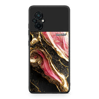Thumbnail for Xiaomi Poco M5 / Redmi Note 11E Glamorous Pink Marble θήκη από τη Smartfits με σχέδιο στο πίσω μέρος και μαύρο περίβλημα | Smartphone case with colorful back and black bezels by Smartfits