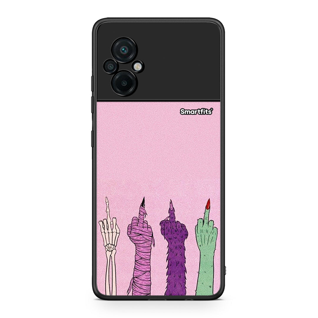 Xiaomi Poco M5 / Redmi Note 11E Halloween Be A Lady θήκη από τη Smartfits με σχέδιο στο πίσω μέρος και μαύρο περίβλημα | Smartphone case with colorful back and black bezels by Smartfits