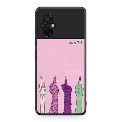 Xiaomi Poco M5 / Redmi Note 11E Halloween Be A Lady θήκη από τη Smartfits με σχέδιο στο πίσω μέρος και μαύρο περίβλημα | Smartphone case with colorful back and black bezels by Smartfits