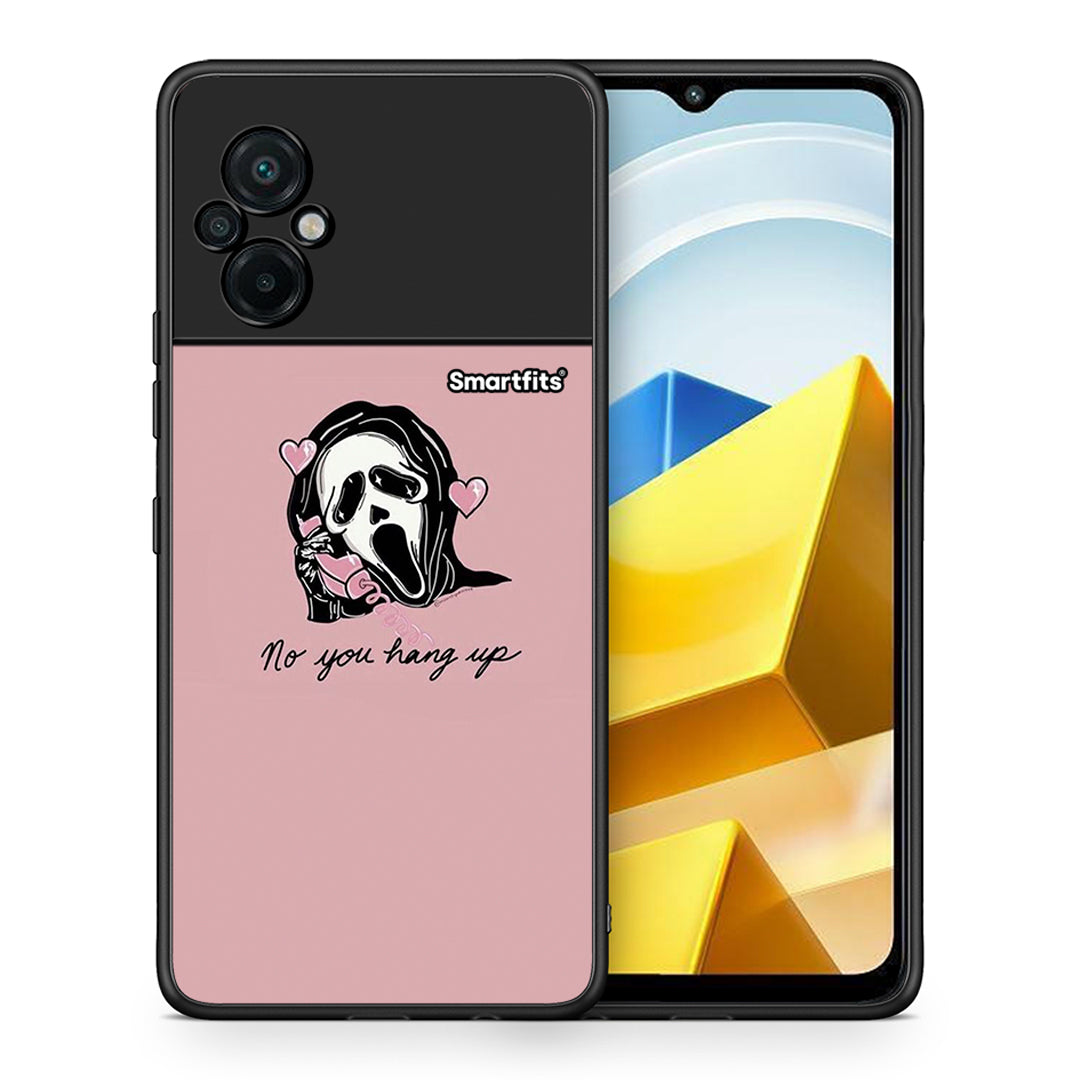 Θήκη Xiaomi Poco M5 / Redmi Note 11E Halloween Hang Up από τη Smartfits με σχέδιο στο πίσω μέρος και μαύρο περίβλημα | Xiaomi Poco M5 / Redmi Note 11E Halloween Hang Up case with colorful back and black bezels