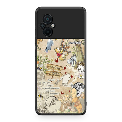 Xiaomi Poco M5 / Redmi Note 11E Happy Friends θήκη από τη Smartfits με σχέδιο στο πίσω μέρος και μαύρο περίβλημα | Smartphone case with colorful back and black bezels by Smartfits