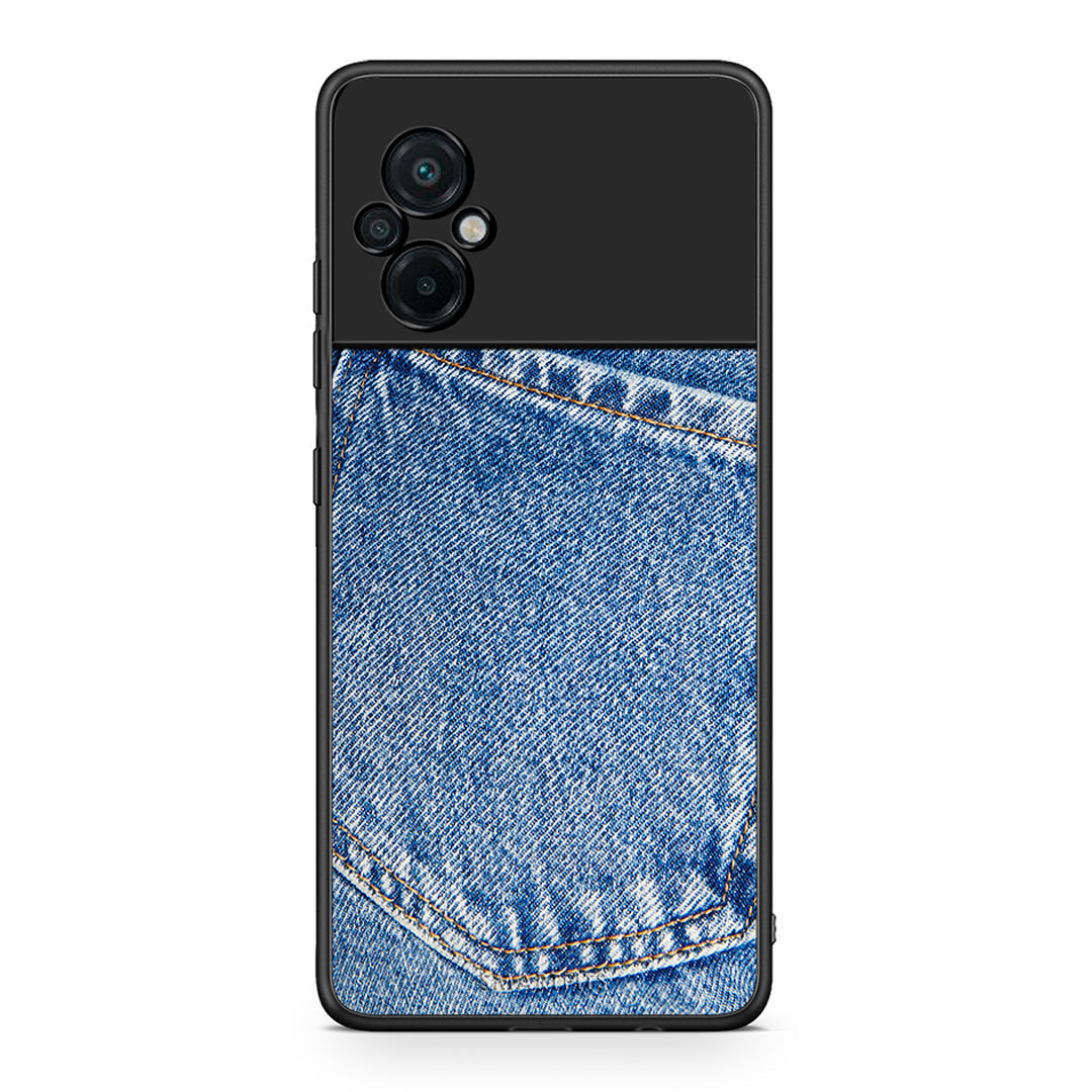 Xiaomi Poco M5 / Redmi Note 11E Jeans Pocket θήκη από τη Smartfits με σχέδιο στο πίσω μέρος και μαύρο περίβλημα | Smartphone case with colorful back and black bezels by Smartfits