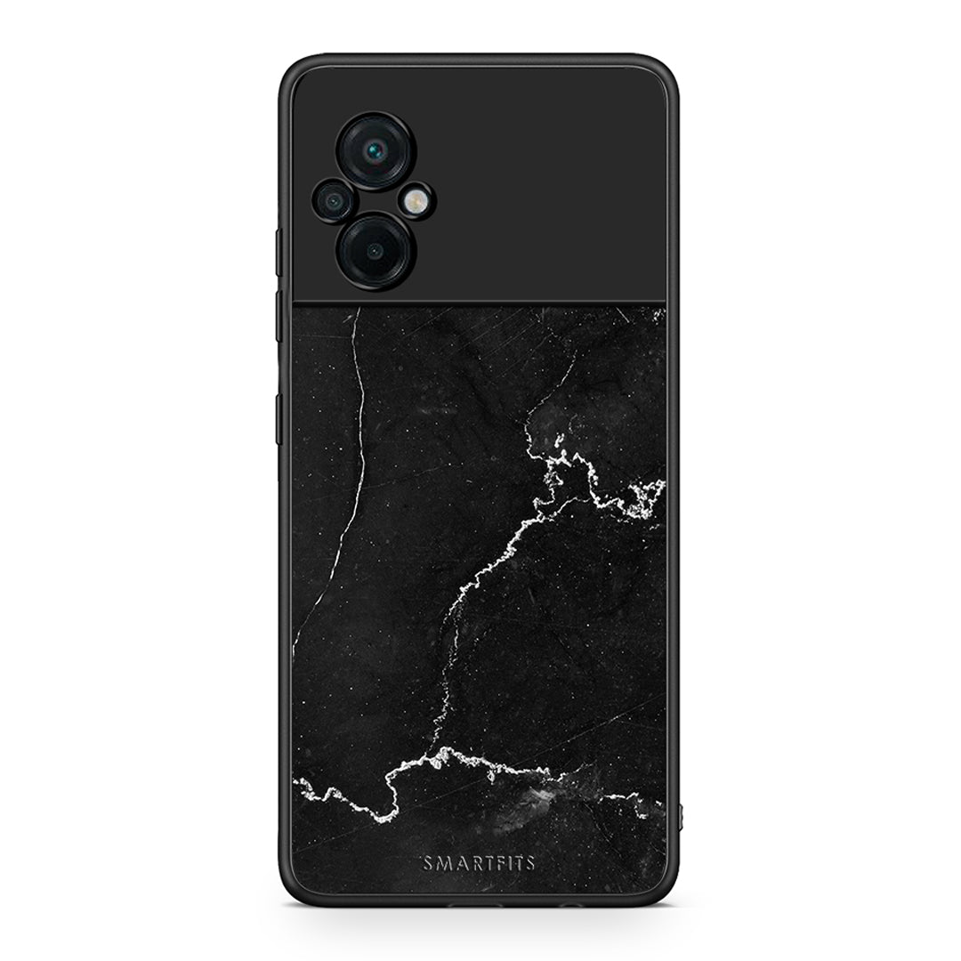 1 - Xiaomi Poco M5 / Redmi Note 11E black marble case, cover, bumper