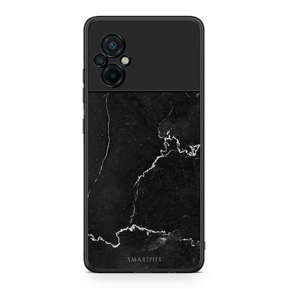 1 - Xiaomi Poco M5 / Redmi Note 11E black marble case, cover, bumper