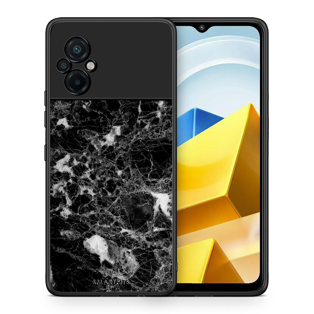 Θήκη Xiaomi Poco M5 / Redmi Note 11E Male Marble από τη Smartfits με σχέδιο στο πίσω μέρος και μαύρο περίβλημα | Xiaomi Poco M5 / Redmi Note 11E Male Marble case with colorful back and black bezels