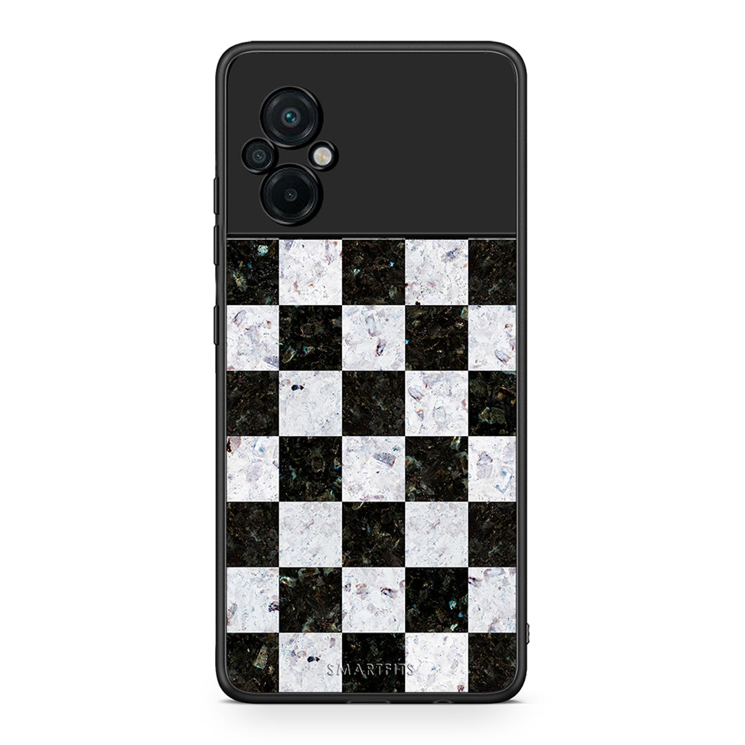 4 - Xiaomi Poco M5 / Redmi Note 11E Square Geometric Marble case, cover, bumper