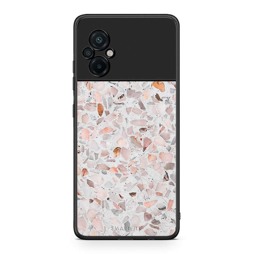 Xiaomi Poco M5 / Redmi Note 11E Marble Terrazzo θήκη από τη Smartfits με σχέδιο στο πίσω μέρος και μαύρο περίβλημα | Smartphone case with colorful back and black bezels by Smartfits