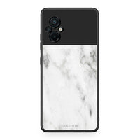 Thumbnail for 2 - Xiaomi Poco M5 / Redmi Note 11E White marble case, cover, bumper