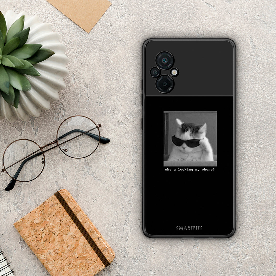 Meme Cat - Xiaomi Poco M5 θήκη