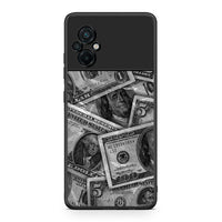 Thumbnail for Xiaomi Poco M5 / Redmi Note 11E Money Dollars θήκη από τη Smartfits με σχέδιο στο πίσω μέρος και μαύρο περίβλημα | Smartphone case with colorful back and black bezels by Smartfits