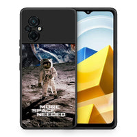 Thumbnail for Θήκη Xiaomi Poco M5 / Redmi Note 11E More Space από τη Smartfits με σχέδιο στο πίσω μέρος και μαύρο περίβλημα | Xiaomi Poco M5 / Redmi Note 11E More Space case with colorful back and black bezels