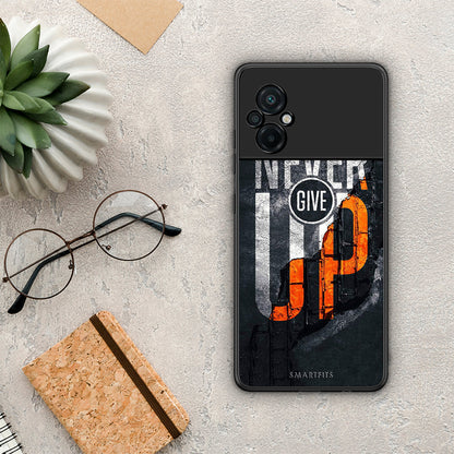 Never Give Up - Xiaomi Poco M5 θήκη