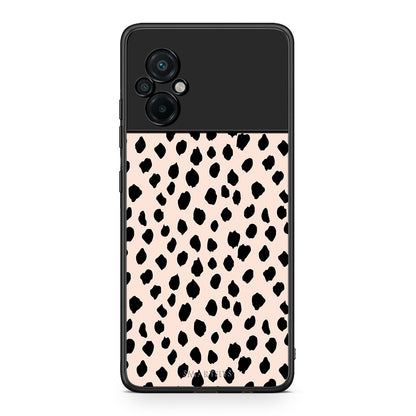 Xiaomi Poco M5 / Redmi Note 11E New Polka Dots θήκη από τη Smartfits με σχέδιο στο πίσω μέρος και μαύρο περίβλημα | Smartphone case with colorful back and black bezels by Smartfits