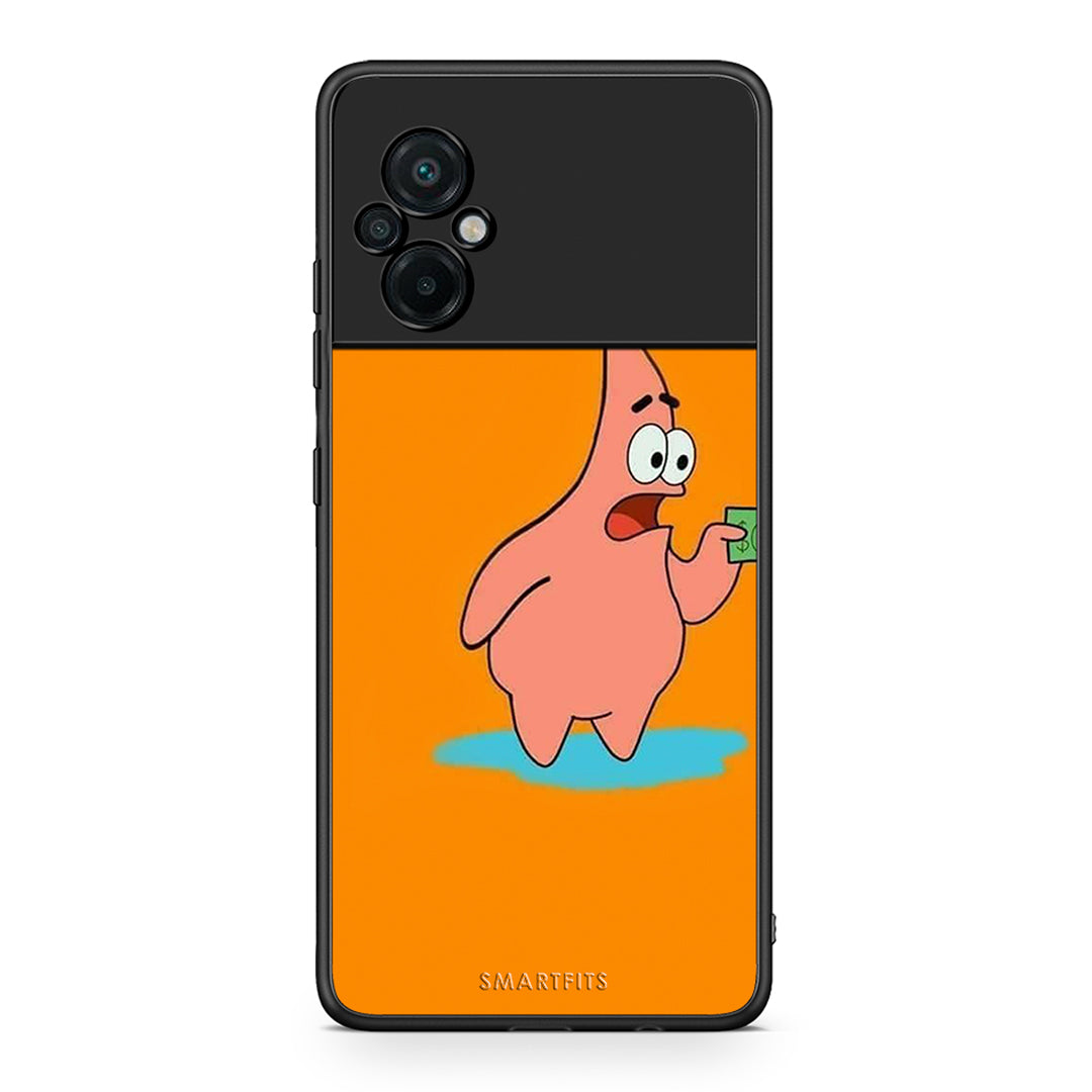 Xiaomi Poco M5 / Redmi Note 11E No Money 1 Θήκη Αγίου Βαλεντίνου από τη Smartfits με σχέδιο στο πίσω μέρος και μαύρο περίβλημα | Smartphone case with colorful back and black bezels by Smartfits